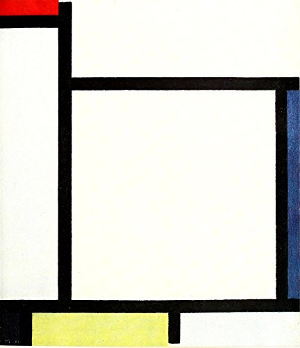 Composition with red yellow and blue 2 1921 Poster Print by Piet Mondrian (18 x 24)