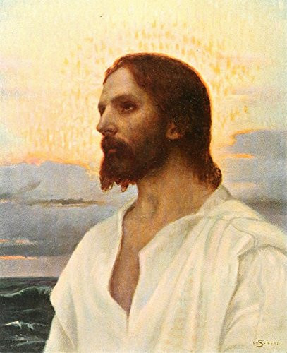 Christliche Kunst 6 1909 Christ Poster Print by Emanuela Seifertova (18 x 24)