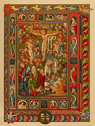 Les evangiles des dimanches et fetes de lannee 1864 Crucifixion 3 Poster Print by Unknown (18 x 24)