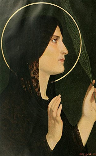 Posterazzi Christliche Kunst 3 1906 Poster Print by Fritz Kunz, (18 x 24)