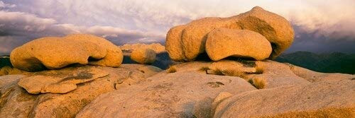 Posterazzi Granite boulders at sunset Mojave National Preserve San Bernardino County California USA Poster Print, (6 x 18) Posterazzi Granite boulders at sunset Mojave National Preserve San Bernardino County California USA Poster Print, (6 x 18)