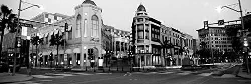 Posterazzi Traffic on the road Rodeo Drive Beverly Hills Los Angeles County California USA Poster Print, (6 x 18) Posterazzi Traffic on the road Rodeo Drive Beverly Hills Los Angeles County California USA Poster Print, (6 x 18)