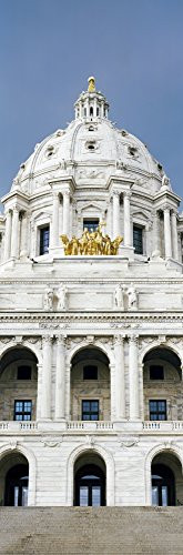 Posterazzi PPI152935 Low Angle View of a Government State Capitol Building St. Paul Minnesota USA Poster Print, 6 x 18, Varies