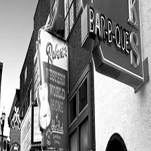 Posterazzi Neon signs on building Nashville Tennessee USA Poster Print, (6 x 18)