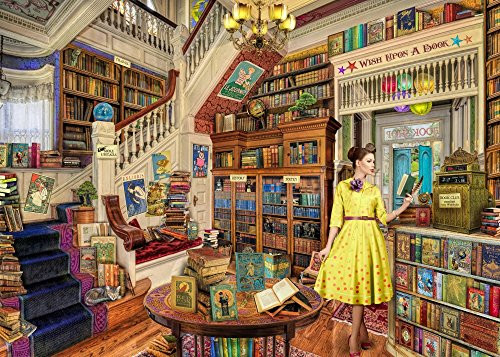 Posterazzi Wish Upon a Bookshop (Variant 1) Poster Print by Aimee Stewart, (12 x 6)