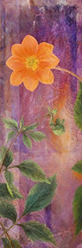 Posterazzi Flower Mandala 1 Poster Print by Aimee Stewart, (6 x 3)