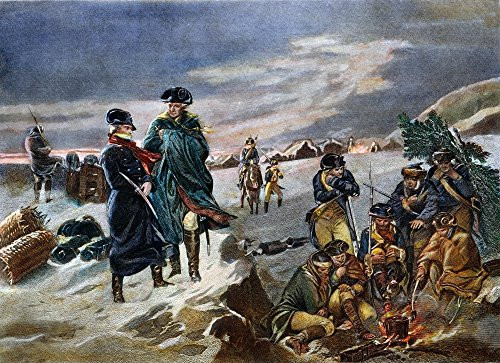 Posterazzi Ngeneral George Washington With Lafayette At Valley Forge 1777. Line Engraving 19Th Century. Poster Print by, (18 x 24) Posterazzi Ngeneral George Washington With Lafayette At Valley Forge 1777. Line Engraving 19Th Century. Poster Print by, (18 x 24)