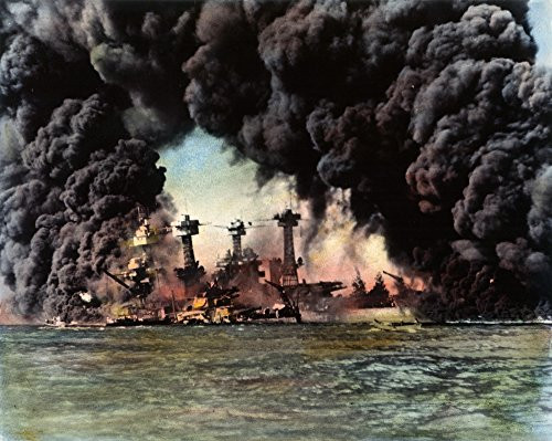 Wwii Pearl Harbor 1941 Nthe Uss West Virginia And The Uss Tennessee After The Japanese Attack On Pearl Harbor 7 December 1941 Poster Print by (18 x 24 Wwii Pearl Harbor 1941 Nthe Uss West Virginia And The Uss Tennessee After The Japanese Attack On Pearl Harbor 7 December 1941 Poster Print by (18 x 24