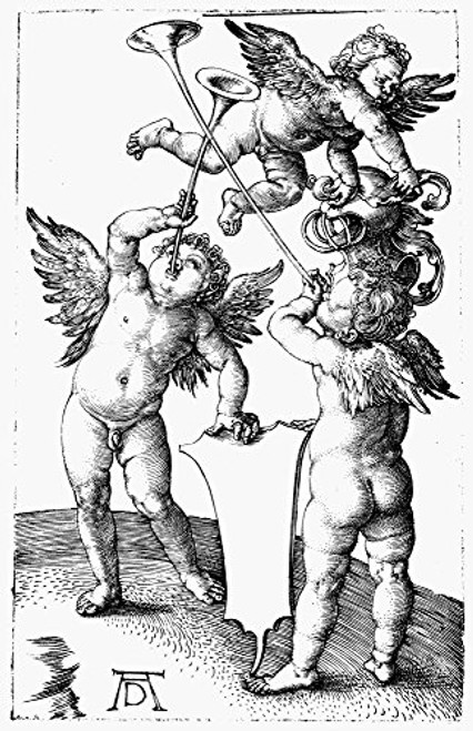 Durer Three Putti C1500 Nthree Putti With Shields And Helmet Line Engraving C1500 By Albrecht Durer Poster Print by (18 x 24) Durer Three Putti C1500 Nthree Putti With Shields And Helmet Line Engraving C1500 By Albrecht Durer Poster Print by (18 x 24)
