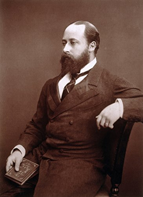 Edward Vii (1841-1910) Nking Of England 1901-1910 Photographed In 1876 While Prince Of Wales Poster Print by (18 x 24)