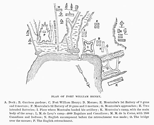 Fort William Henry 1757 Nthe Marquis De MontcalmS Attack On Fort William Henry Lake George New York 4-9 August 1757 During The French And Indian War R