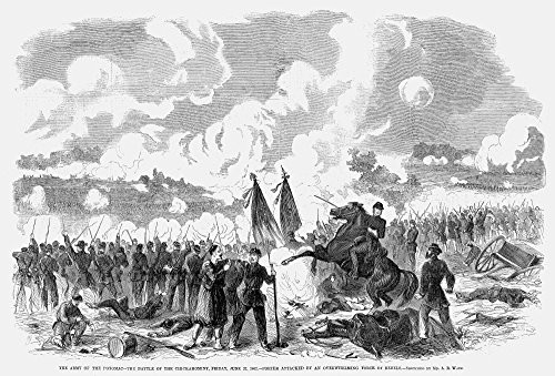 Civil War 7 Days Battles Nunion Forces Under The Command Of Major General George Sykes Attempt To Resist A Confederate Assault During The Battle Of Ga
