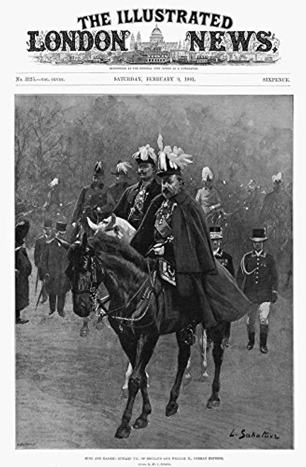 Edward Vii And Wilhelm Ii Nking Edward Vii And Emperor Wilhelm Ii Of Prussia Riding In The Funeral Procession Of Queen Victoria Illustration 1901 Post Edward Vii And Wilhelm Ii Nking Edward Vii And Emperor Wilhelm Ii Of Prussia Riding In The Funeral Procession Of Queen Victoria Illustration 1901 Post