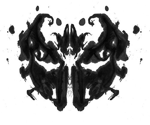 Posterazzi SCIBU0440 Rorschach Type Inkblot Poster Print by Spencer Sutton/Science Source, 24 x 18, Varies