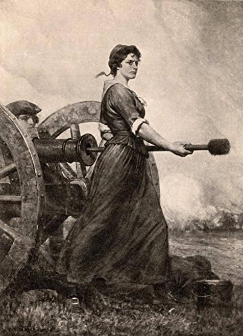 Posterazzi SCIBS4722 Molly Pitcher at The Battle of Monmouth 1778 Poster Print by Science Source, 18 x 24, Varies Posterazzi SCIBS4722 Molly Pitcher at The Battle of Monmouth 1778 Poster Print by Science Source, 18 x 24, Varies