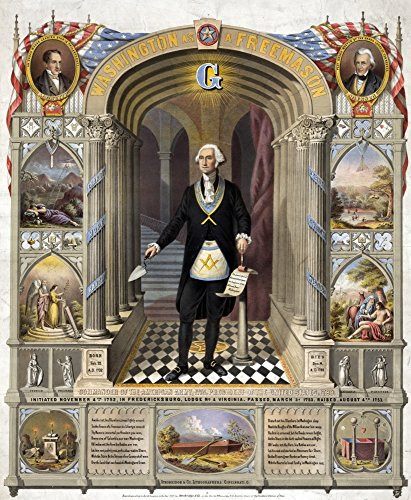 George Washington Freemason Poster Print by Science Source (18 x 24)