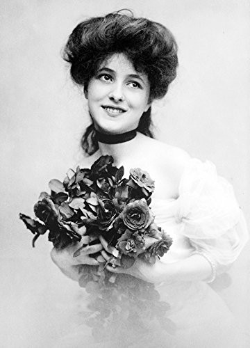Posterazzi Poster Print Collection Evelyn Nesbit, American Model and Entertainer Science Source, (18 x 24), Varies
