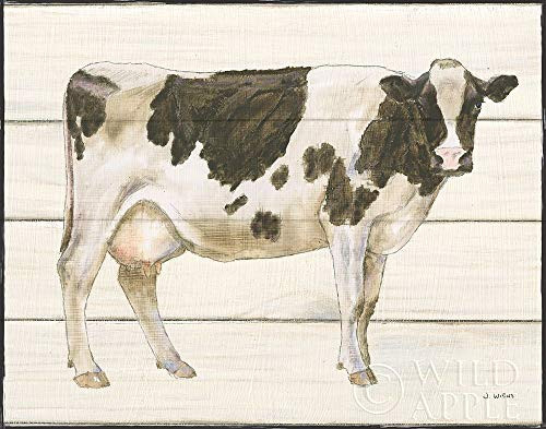 Posterazzi Collection Country Cow VII Poster Print by James Wiens (22 x 28)
