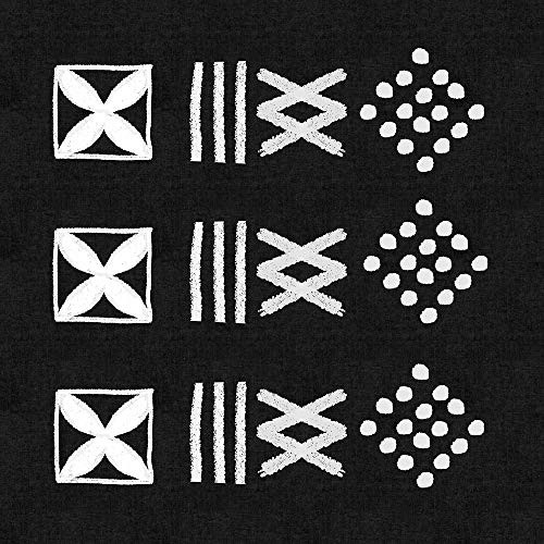 Posterazzi Collection Mud Cloth VII Poster Print by Linda Woods (12 x 12)