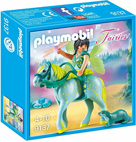 PLAYMOBIL® Enchanted Fairy with Horse Toy, Multicolor