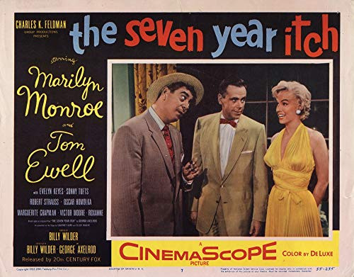 Posterazzi Poster Print Collection EVCMCDSEYEEC007 The Seven Year Itch Still (10 x 8)