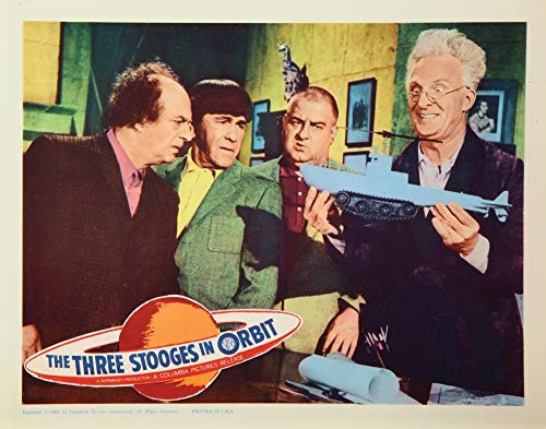 Posterazzi Poster Print Collection EVCMCDTHSTEC048LARGE The Three Stooges in Orbit Still (20 x 16) Posterazzi Poster Print Collection EVCMCDTHSTEC048LARGE The Three Stooges in Orbit Still (20 x 16)