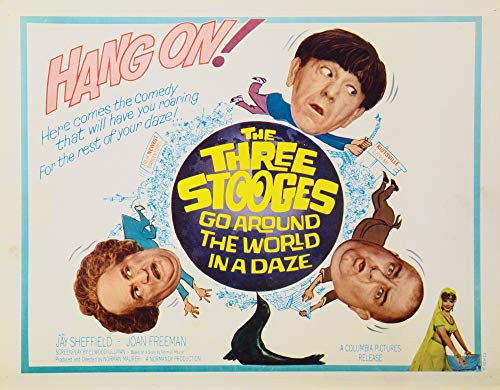 Posterazzi Poster Print Collection The Three Stooges Go Around The World in A Daze Still (10 x 8) Posterazzi Poster Print Collection The Three Stooges Go Around The World in A Daze Still (10 x 8)