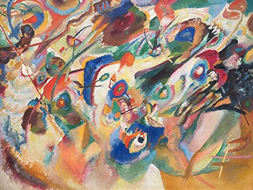Posterazzi Collection Komposition VII Poster Print by Kandinsky Wassily (28 x 22)