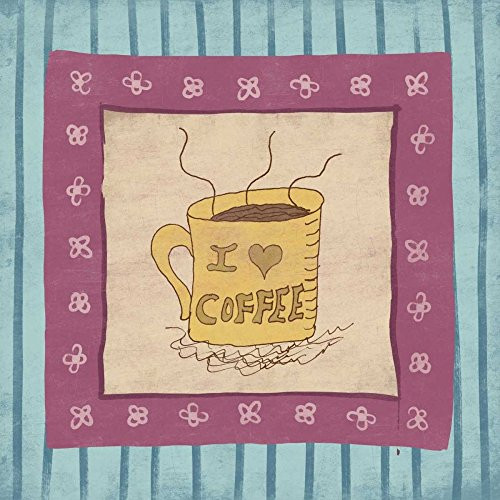 Posterazzi PDXJG9SQ001B1SMALL Coffee 3 Photo Print, 18 x 18, Multi