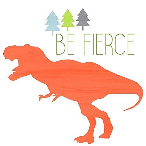 Posterazzi PDXKASQ1507CSMALL Dino Brave 3 Photo Print, 18 x 18, Multi