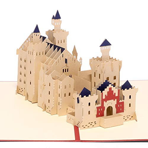 Paper Spiritz Swan Castle Pop up Birthday Card Wedding Valentine's Day Card Anniversary - Laser Cut 3D pop up card Love all Occasion - Handmade Thank You Greeting Card for Kids Baby Paper Spiritz Swan Castle Pop up Birthday Card Wedding Valentine's Day Card Anniversary - Laser Cut 3D pop up card Love all Occasion - Handmade Thank You Greeting Card for Kids Baby
