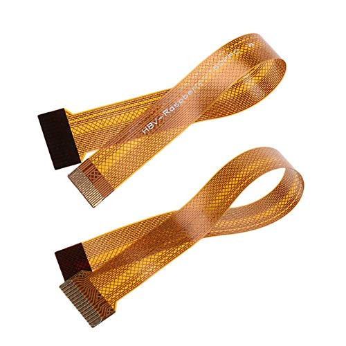 Onyehn 2pcs for Raspberry Pi Zero Camera FFC Cable Flex Cable 15Pin to 22Pin 16CM and 30CM Ribbon Cable for Raspberry Pi Zero/Zero W