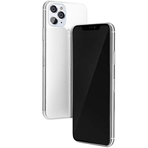 Aluminum Frame Replica Dummy Phone Display Fake 1:1 Scale Non-Working Phone Dummy for New Phone (11 Pro Max Silver BlackScreen)