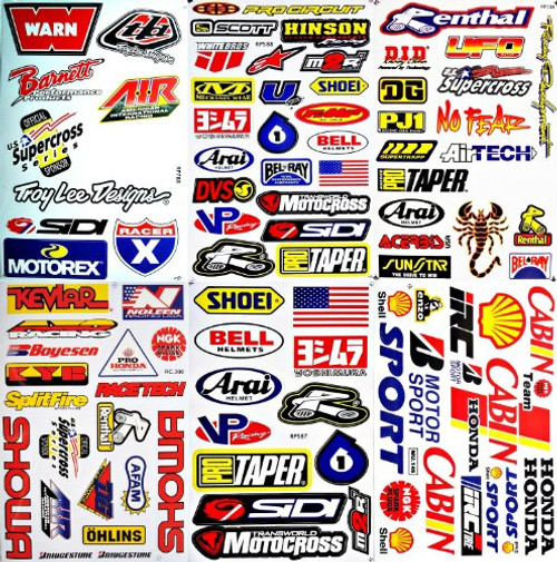 Dirt Bike Motorcycles Supercross Motocross ATV Lot 6 vinyl decals stickers D6015 Dirt Bike Motorcycles Supercross Motocross ATV Lot 6 vinyl decals stickers D6015