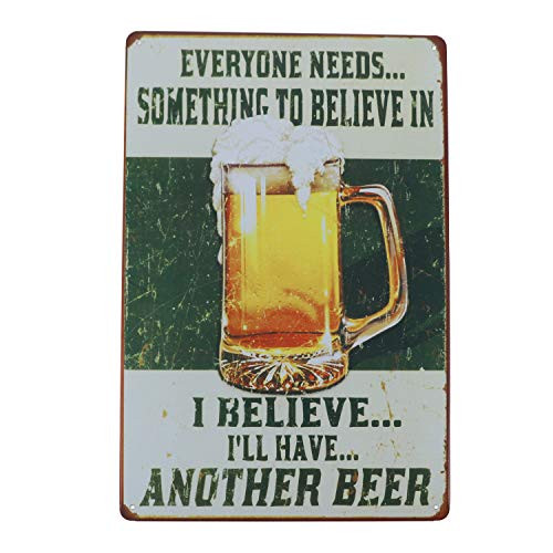 Hai dou ya I Need Another Beer Vintage Metal Tin Sign Wall Plaque Poster Cafe Bar Pub Beer Club Wall Home Decoration 12 X 8 Inches Hai dou ya I Need Another Beer Vintage Metal Tin Sign Wall Plaque Poster Cafe Bar Pub Beer Club Wall Home Decoration 12 X 8 Inches