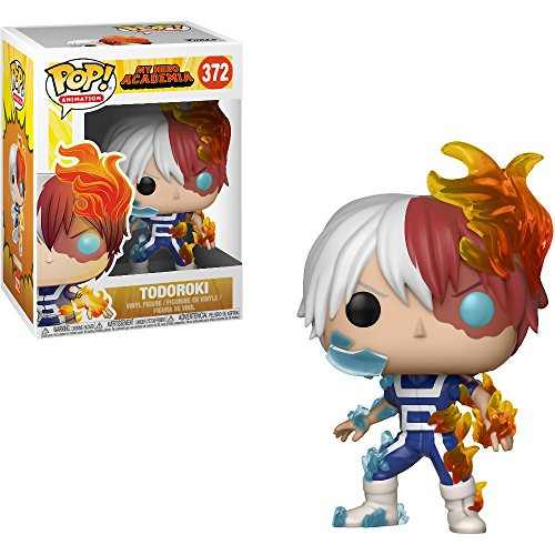 Funko Todoroki: My Hero Academia x POP! Animation Vinyl Figure & 1 POP! Compatible PET Plastic Graphical Protector Bundle [#372 / 32128 - B]