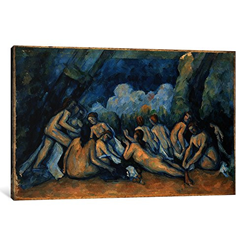 iCanvasART 1-Piece The Bathers Canvas Print by Paul Cezanne, 0.75 x 18 x 12-Inch