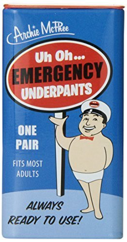 Archie McPhee - Emergency Underpants Novelty Gift