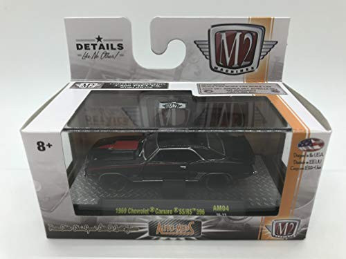 M2 Machines by M2 Collectible Auto-Mods 1969 Chevy Camaro SS/RS 396 AM04 16-13 Black/Red Details Like NO Other! 1 of 3800