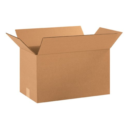 Aviditi 181010 Corrugated Cardboard Box, 18" L x 10" W x 10" H, Kraft, for Shipping, Packing and Moving (Pack of 25)
