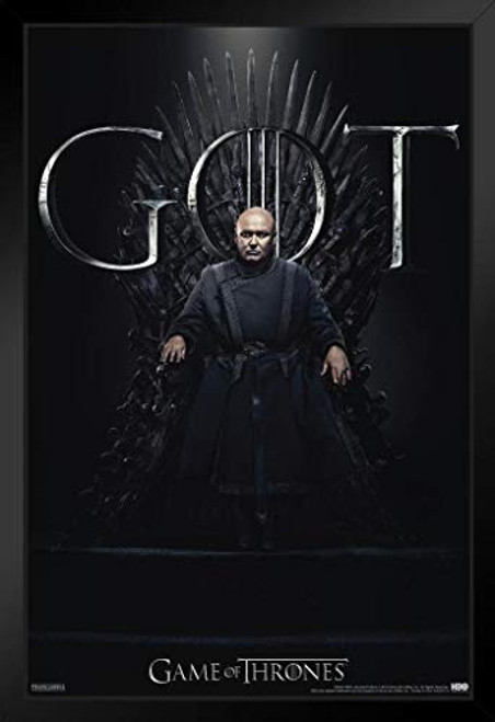 Pyramid America Game of Thrones Lord Varys Iron Throne Season 8 Black Wood Framed Art Poster 14x20 Pyramid America Game of Thrones Lord Varys Iron Throne Season 8 Black Wood Framed Art Poster 14x20