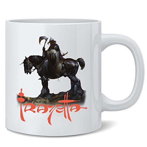 Poster Foundry Death Dealer by Frank Frazetta Ceramic Coffee Mug Tea Cup Fun Novelty Gift 12 oz