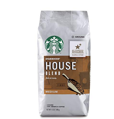 Starbucks Ground Coffee, House Blend, 12 OZ