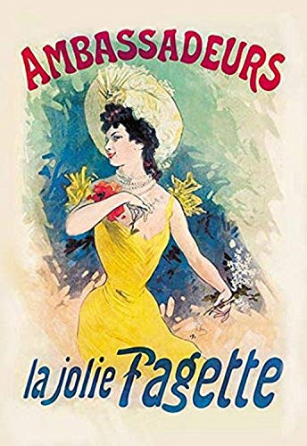 Buyenlarge 0-587-00085-6-G1624 Ambassadeurs: La Jolie Fagette Fine Art Giclee Print, 16" x 24"