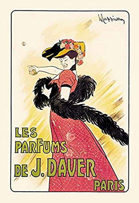 Buyenlarge 0-587-00210-7-P1827 Les Parfumes de J. Daver Paper Poster, 18" x 27"