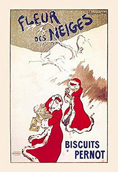 Buyenlarge 0-587-00216-6-G1624 Fleur des Neiges Biscuits Pernot Fine Art Giclee Print, 16" x 24" Buyenlarge 0-587-00216-6-G1624 Fleur des Neiges Biscuits Pernot Fine Art Giclee Print, 16" x 24"