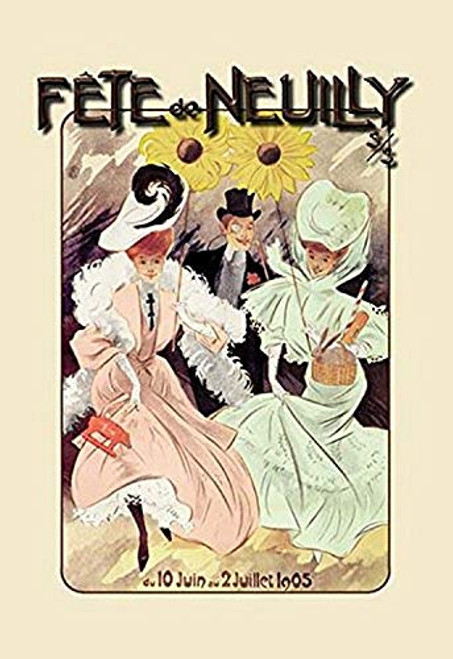 Buyenlarge 0-587-00289-1-G1624 Fete de Neuilly Fine Art Giclee Print, 16" x 24" Buyenlarge 0-587-00289-1-G1624 Fete de Neuilly Fine Art Giclee Print, 16" x 24"