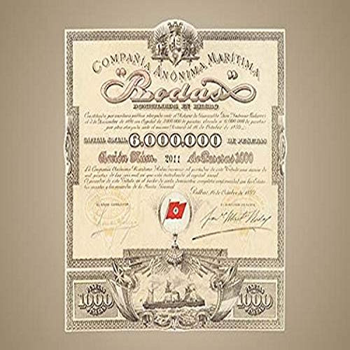 Buyenlarge 0-587-00324-3-G1827 'Compania Anonima Maritima Brodas' Giclee Fine Art Print, 18" x 27"