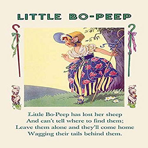 Buyenlarge 0-587-00383-9-G1827 'Little Bo-Peep' Giclee Fine Art Print, 18" x 27"
