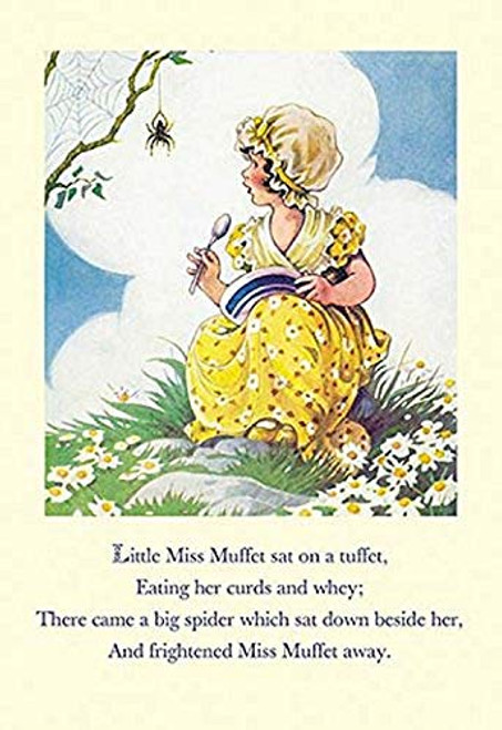 Buyenlarge 0-587-00386-3-P1827 Little Miss Muffet Paper Poster, 18" x 27"